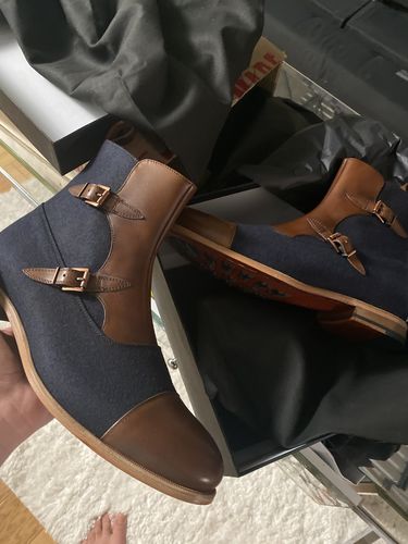 Customer photo review of Octavian Buckle Boot