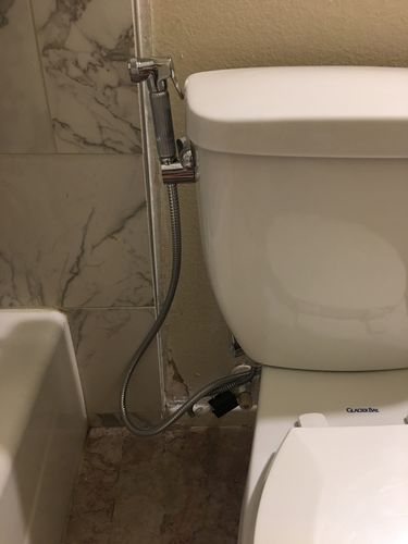 Customer photo review of Handheld Bidet Sprayer