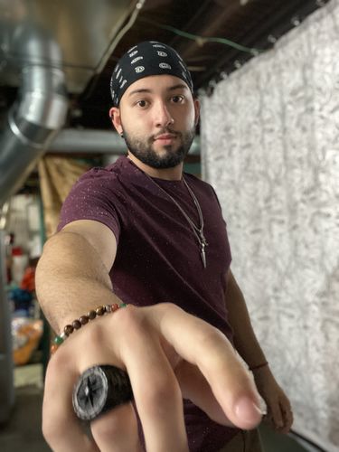 Customer photo review of Black Nautical Navigation Anchor Ring