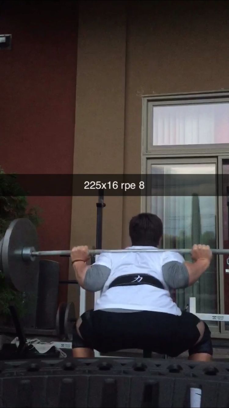 Customer photo review of Strength Shop 10mm Lever Belt 3" Wide - IPF Approved - Black