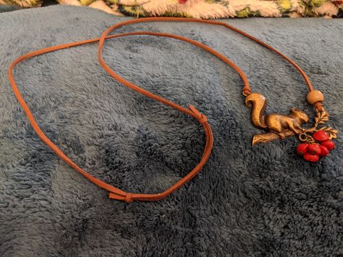 Customer photo review of Vintage Indie Folk Sweater Chain