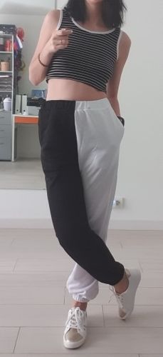 Customer photo review of Pantalon bi color