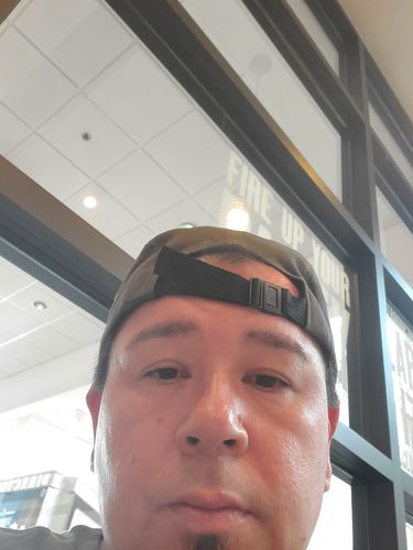 Customer photo review of Big Camp Hat, Army Green