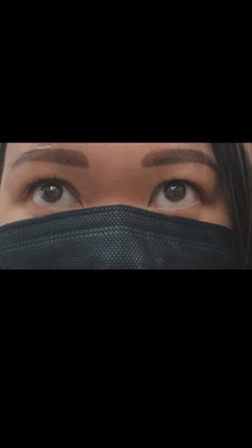Customer photo review of Rich Ann Natural Brown 1Day (6EA) 1Day G.DIA 12.0mm