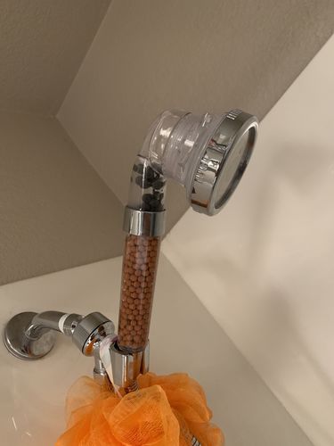 Customer photo review of The Best Eco-Friendly Shower Head