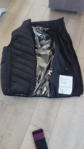 Customer photo review of 2020 Men Outdoor USB Infrared Heating Vest Jacket Men Women Winter Electric Thermal Clothing Waistcoat For Sports Hiking