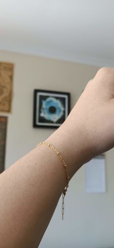 Customer photo review of THE ORB LINKED BRACELET