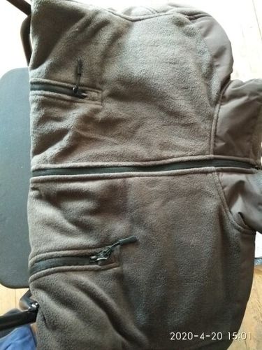Customer photo review of Military Fleece Jackets