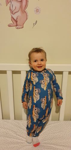 Customer photo review of Sleepy Koala Zip Sleepsuit