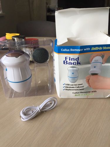 Customer photo review of Foot Files Grinder Vacuum Callus Remover
