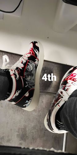 Customer photo review of Sneaker One Piece - Luffy Gear Fourth Montante