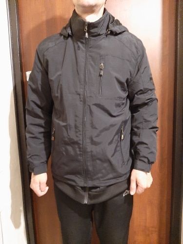 Customer photo review of Waterproof Military Windbreaker Jackets