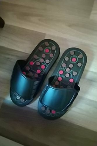Customer photo review of Massage Slippers