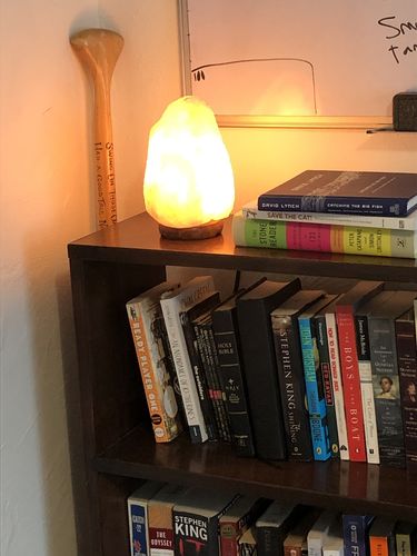 Customer photo review of Original Himalayan Salt Lamp (Medium)
