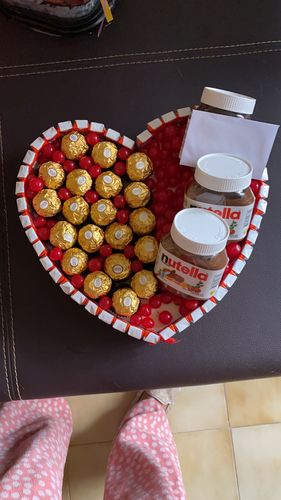Customer photo review of Corazón de Chocolates CH