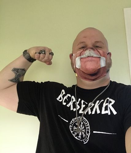 Andre S. review of HOGAN FACE MASK image 1 out of 1