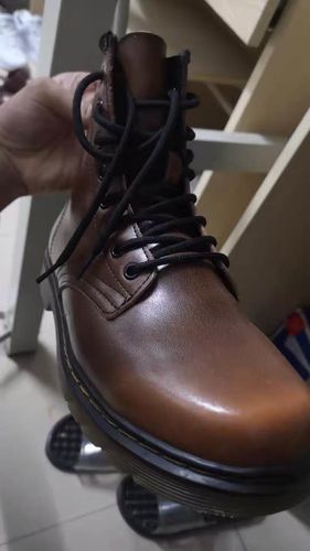 Customer photo review of Explosive Paar Martin Stiefel Leder Werkzeugstiefel und Samt Baumwollstiefel