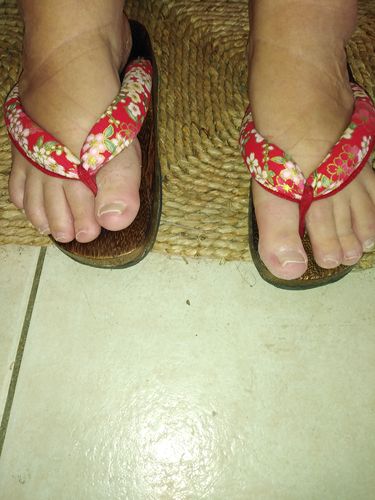 Customer photo review of Sandales Japonaises Geta Femme - Hayazaki
