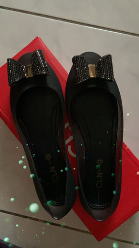 Customer photo review of Kaysha Flat Ballerinas