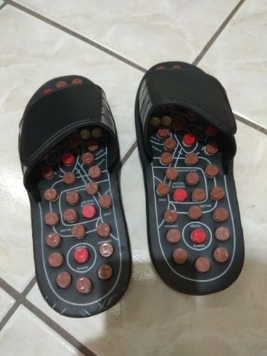 Customer photo review of Massage Slippers