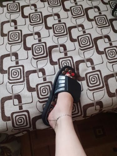 Customer photo review of Massage Slippers