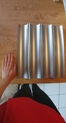 Customer photo review of Plaque a Pain - Moule a baguette + E-Book Offert