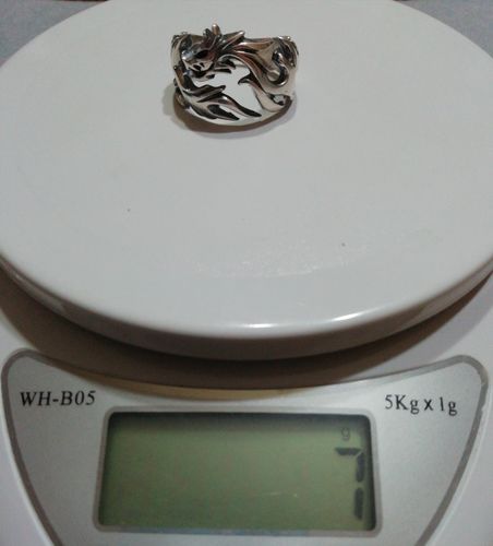 Customer photo review of Bague Dragon<br> Hollow (Argent)