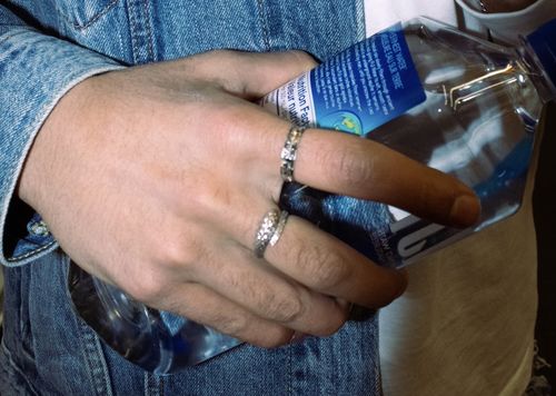 Customer photo review of “chro-mas” silver ring