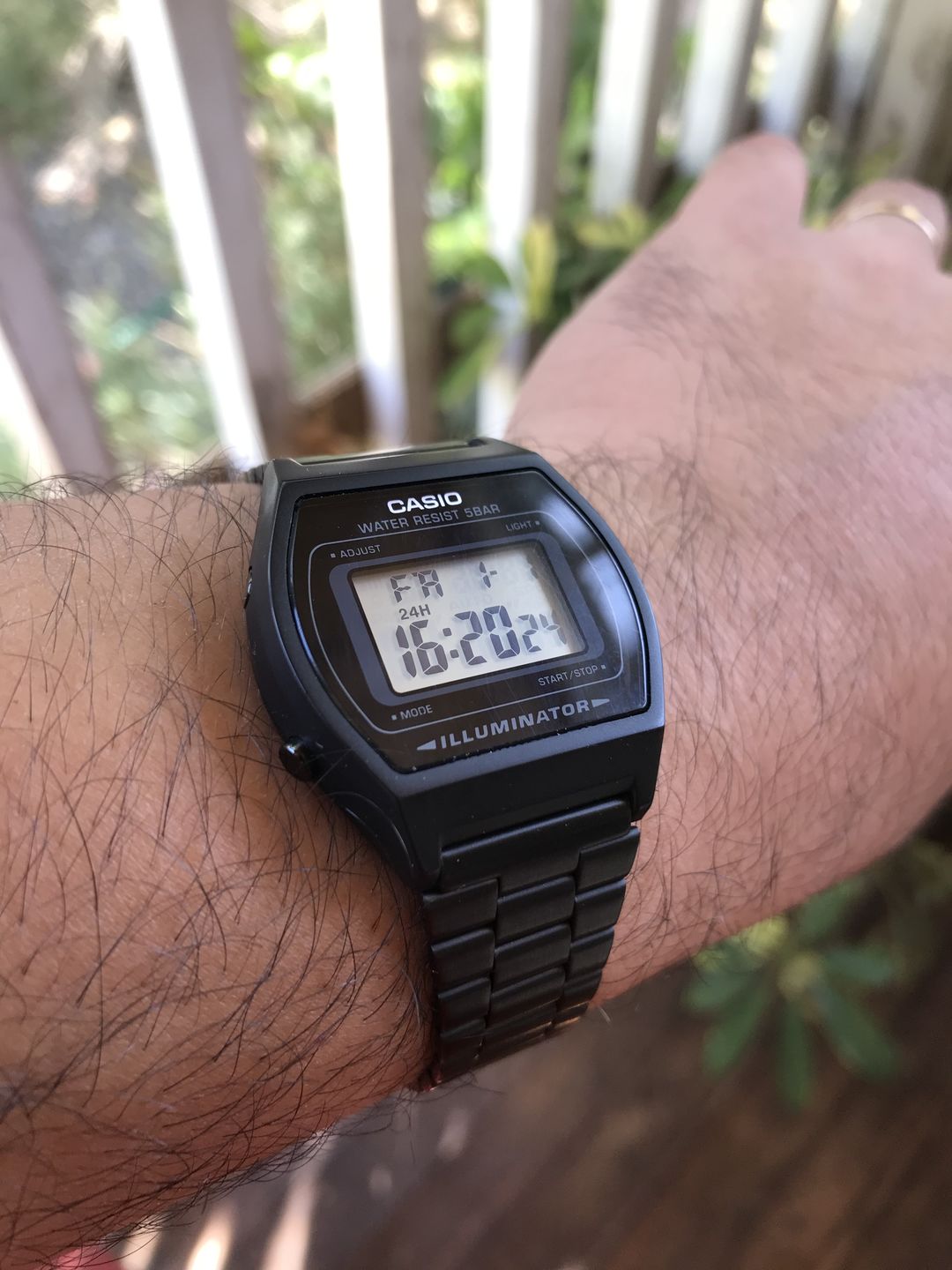 Customer photo review of Reloj Casio Vintage B640WB-1ADF Digital Metálico Negro