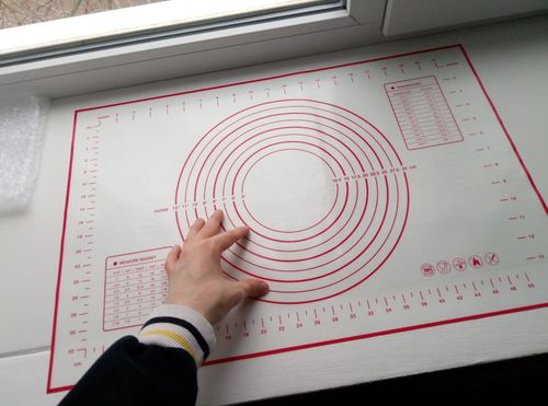 Customer photo review of Tapis Silicone Patisserie 40x60cm - Sy-Lico™