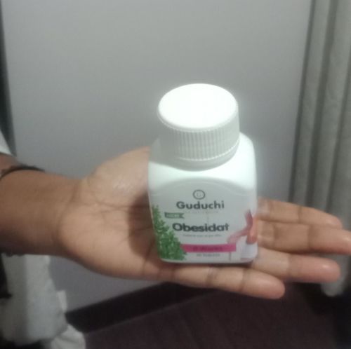 Customer photo review of Obesidat - Proven Ayurvedic Weight Loss Supplement for Men & Women, 60 tablets