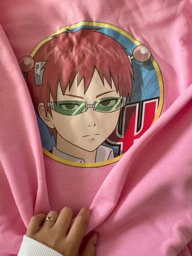 Customer photo review of Saiki K - Hoodie