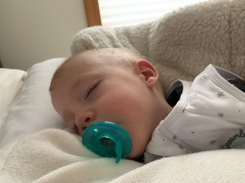 Customer photo review of Dream Weighted Sack, 12-24 mo.