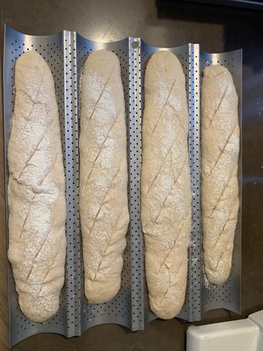 Customer photo review of Plaque a Pain - Moule a baguette + E-Book Offert