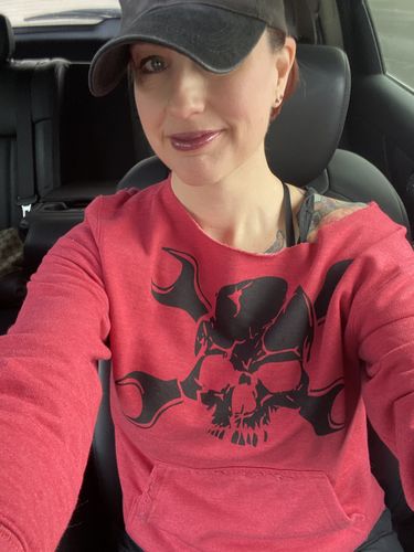 Customer photo review of 174 - Nobody Wide Neck Hoodie