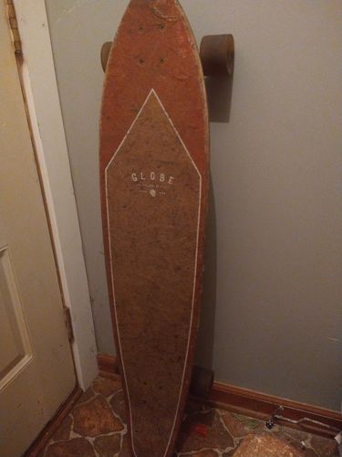 Customer photo review of Globe Byron Bay 43" Coconut Rust Kicktail Longboard