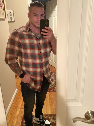 Customer photo review of 416 Classy Flannel Shirts