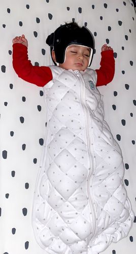 Customer photo review of Dream Weighted Sleep Sack, 6-12 months old