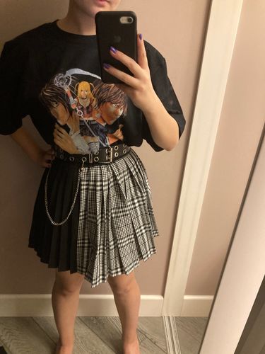 Customer photo review of Death note - Light x L Tee