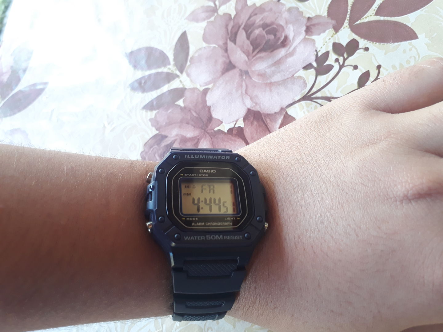 Customer photo review of Reloj Casio Vintage W-218H-2AVDF Azul