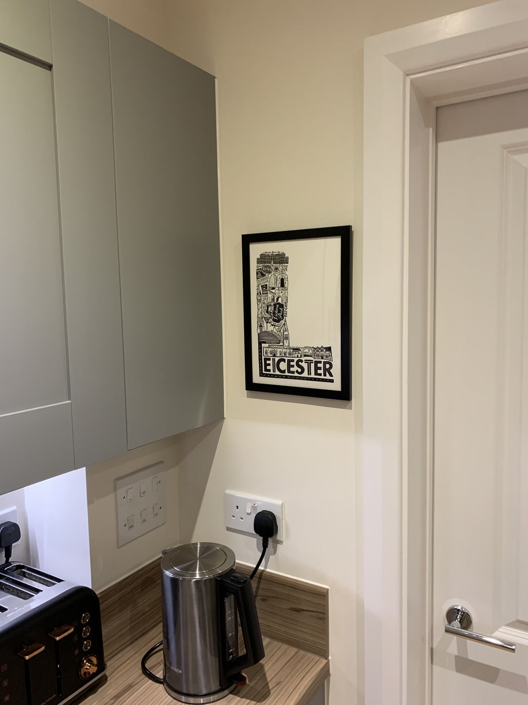Customer photo review of Leicester Print
