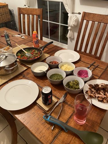 Customer photo review of Boojum Mexican Fajita Meal Kit For 4 People