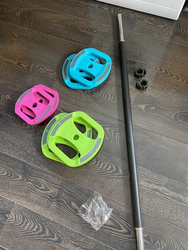 Customer photo review of Apus BODY PUMP Space Bar Set/ HALF PRICE