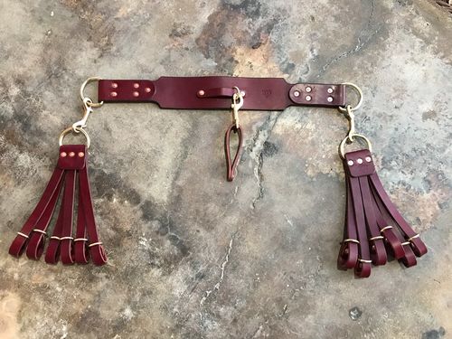 Customer photo review of No.85 | Leather Trapper Knife Sheath (Template)