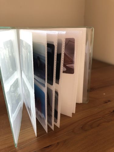 Customer photo review of Instax Mini Clear Photo Album