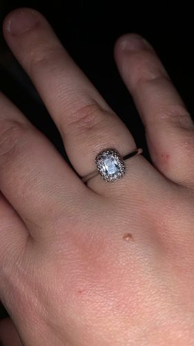 Customer photo review of Frosted Coconut Candle - Ring Collection