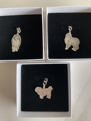 Customer photo review of Porte-clés Personnalisé en Argent