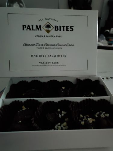 Customer photo review of One Bite Palm Bites | Variety Pack