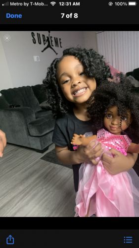 Customer photo review of Healthy Roots Doll: Zoe