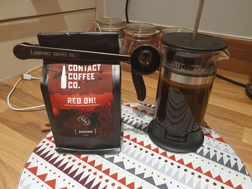 Customer photo review of Contact Coffee Club